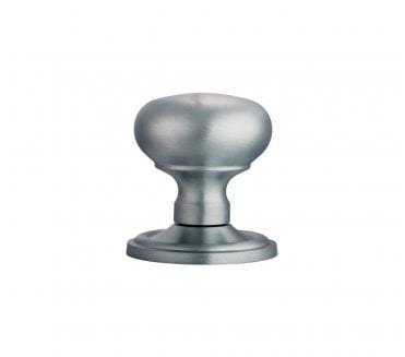 Carlisle Brass M35C Deluxe Mushroom Door Knobs - Satin Chrome