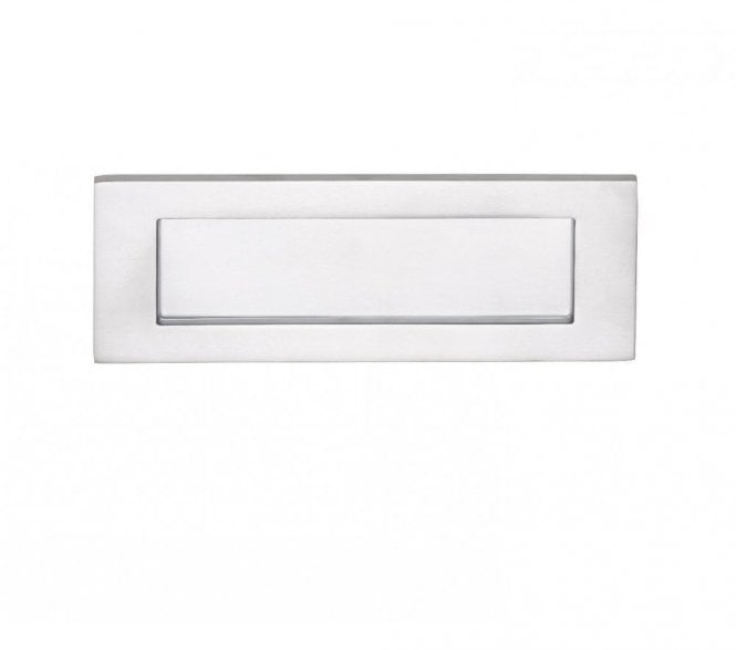 Carlisle Brass M36B Victorian Letter Plate 278x96mm - Satin Chrome
