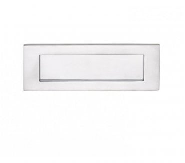 Carlisle Brass M36B Victorian Letter Plate 278x96mm - Satin Chrome