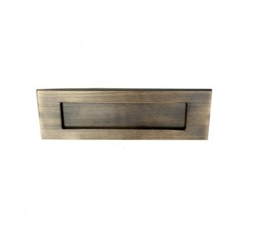 Carlisle Brass M36S Victorian Letter Plate 254x80mm - Florentine Bronze