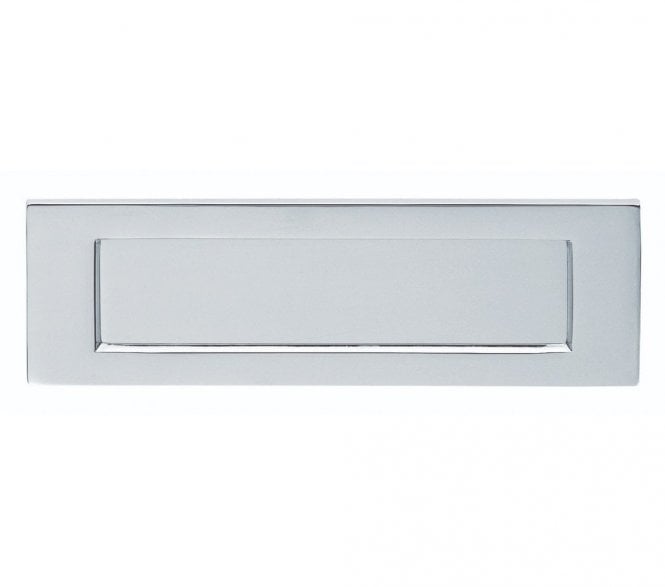 Carlisle Brass M36S Victorian Letter Plate 254x80mm - Polished Chrome
