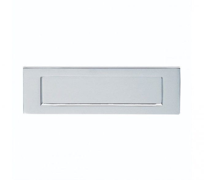 Carlisle Brass M36S Victorian Letter Plate 254x80mm - Satin Chrome