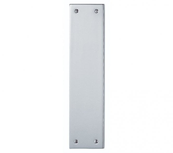 Carlisle Brass M39CP Finger Plate 305x76mm - Polished Chrome