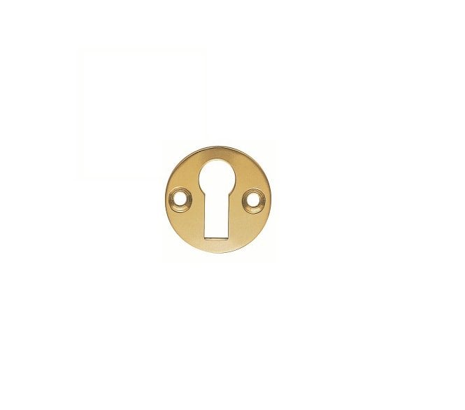 Carlisle Brass M41 Keyhole Escutcheon - Polished Brass