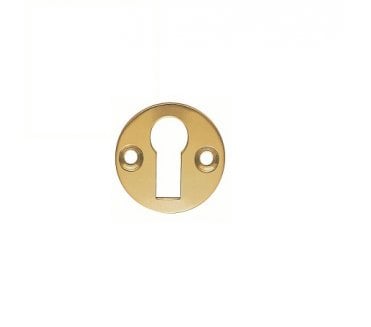 Carlisle Brass M41 Keyhole Escutcheon - Polished Brass