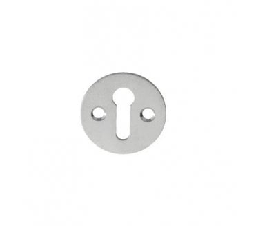 Carlisle Brass M41 Keyhole Escutcheon - Satin Chrome