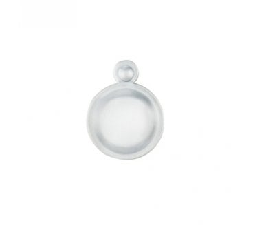 Carlisle Brass M42 Covered Keyhole Escutcheon - Satin Chrome