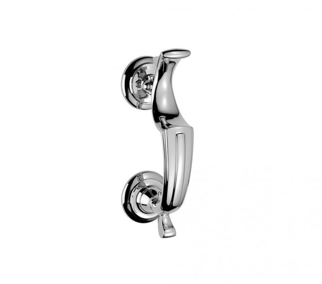 Carlisle Brass M45 Luxury Doctor Door Knocker - Polished Chrome