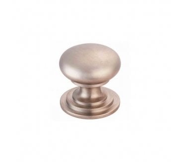 Carlisle Brass M47 Solid Victorian Cabinet Knobs - Satin Nickel