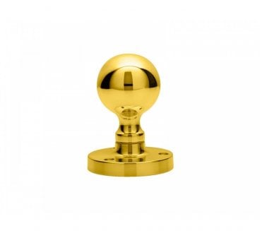 Carlisle Brass M48 Ball Door Knobs - Polished Brass