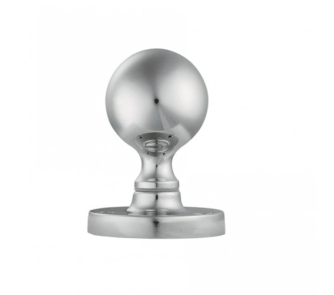 Carlisle Brass M48 Ball Door Knobs -Polished Chrome