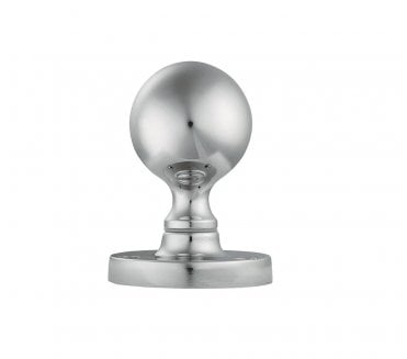 Carlisle Brass M48 Ball Door Knobs -Polished Chrome