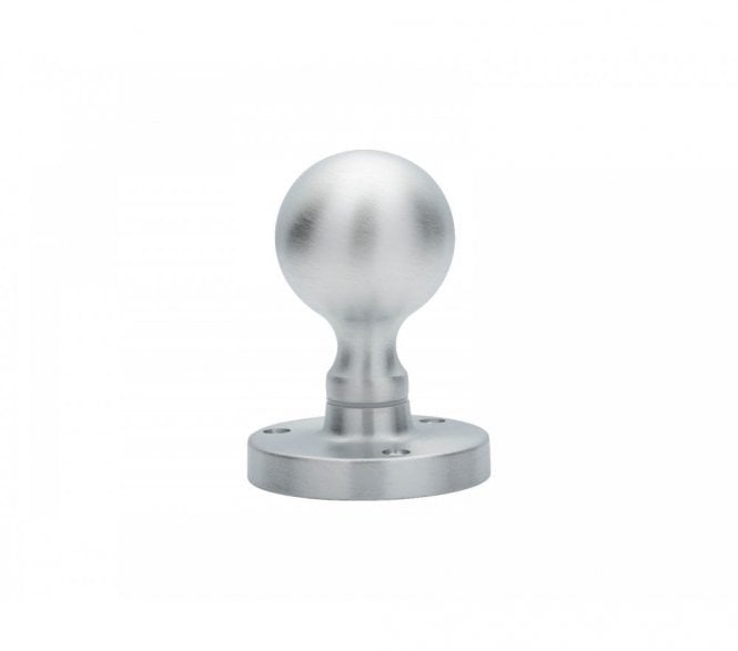 Carlisle Brass M48 Ball Door Knobs - Satin Chrome