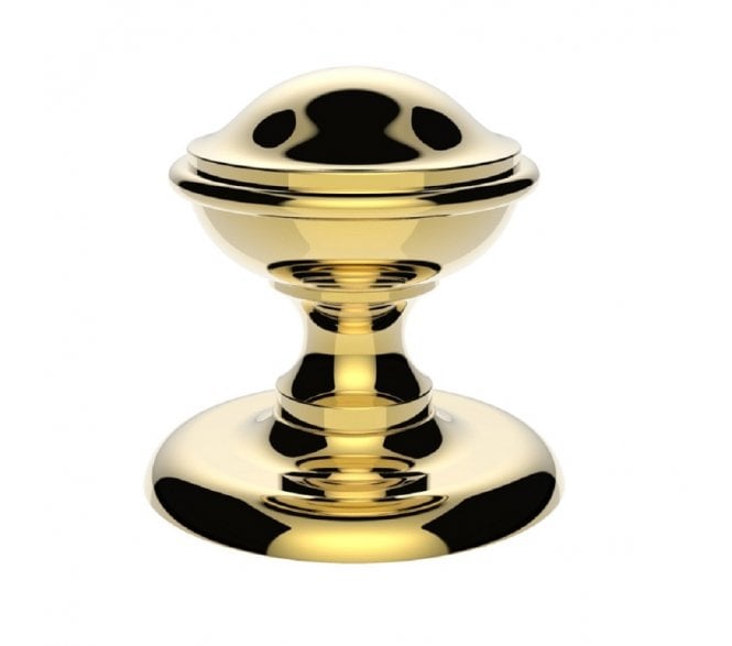 Carlisle Brass M60 Centre Door Knob - Polished Brass