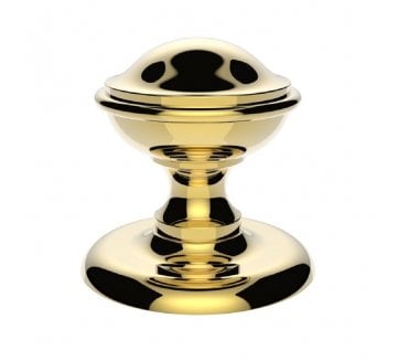Carlisle Brass M60 Centre Door Knob - Polished Brass