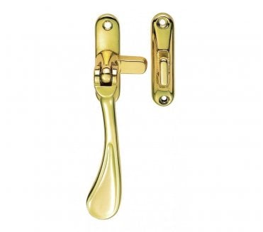 Carlisle Brass M73 Spoon Casement Fastener - Polished Brass