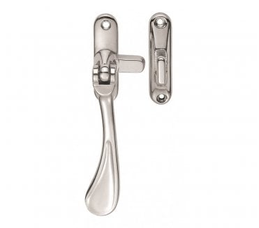 Carlisle Brass M73 Spoon Casement Fastener - Polished Chrome