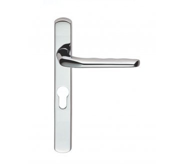 Carlisle Brass M86NP Multipoint Euro Profile Lock Handles - 70mm Centres - Polished Chrome