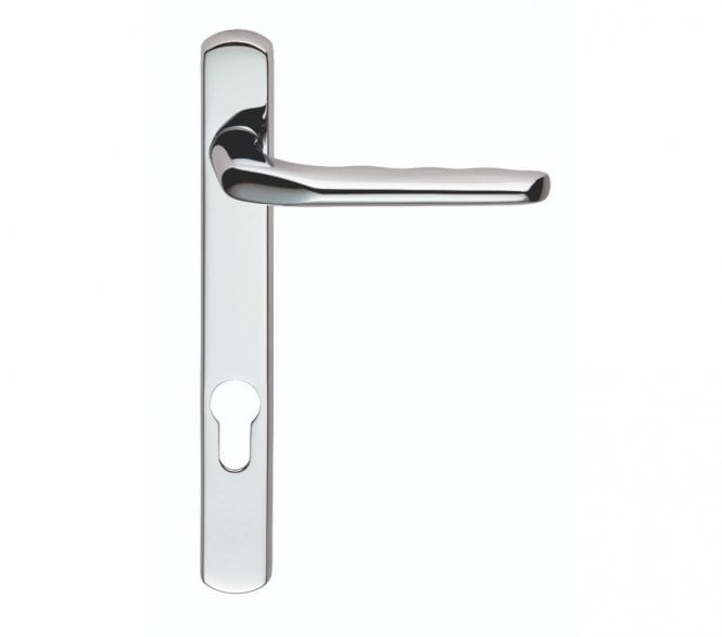 Carlisle Brass M86NP92 Multipoint Euro Profile Lock Handles - 92mm Centres - Polished Chrome