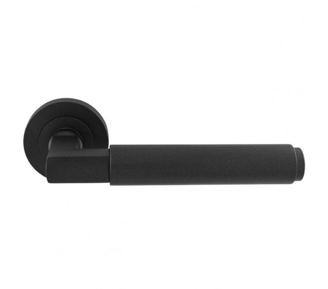 Carlisle Brass Masano Lever On Rose - Matt Black