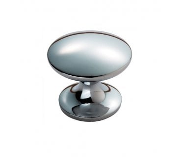 Carlisle Brass Silhouette Knob 30mm Polished Chrome