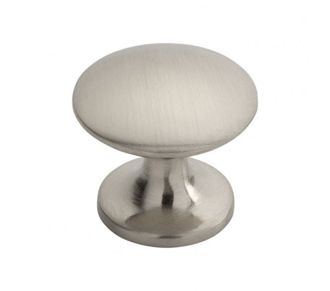 Carlisle Brass Silhouette Knob 30mm Satin Nickel
