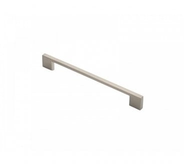 Carlisle Brass Slim D Handle 220mm Satin Nickel