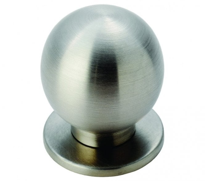 Carlisle Brass Stainless Steel Spherical Knob 25mm Stainless Steel