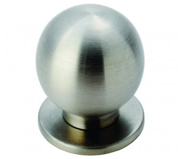 Carlisle Brass Stainless Steel Spherical Knob 25mm Stainless Steel