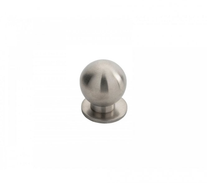 Carlisle Brass Stainless Steel Spherical Knob 30mm Stainless Steel