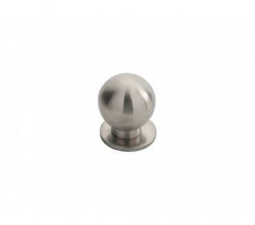 Carlisle Brass Stainless Steel Spherical Knob 30mm Stainless Steel