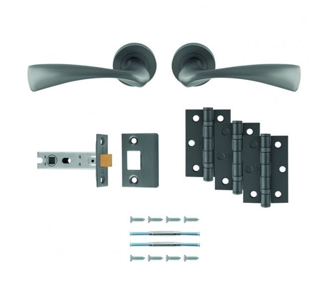 Carlisle Brass UDP007ANT Sintra Latch Pack - Anthracite