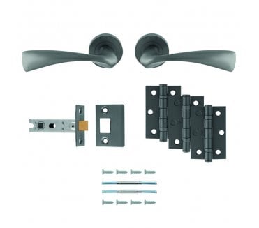 Carlisle Brass UDP007ANT Sintra Latch Pack - Anthracite