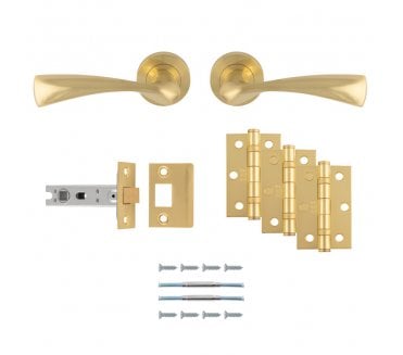Carlisle Brass UDP007SB Sintra Latch Pack - Satin Brass