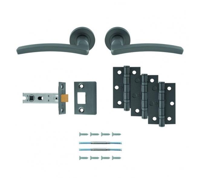 Carlisle Brass UDP009ANT Tavira Latch Pack - Anthracite