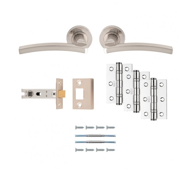 Carlisle Brass UDP009SN Tavira Latch Pack - Satin Nickel