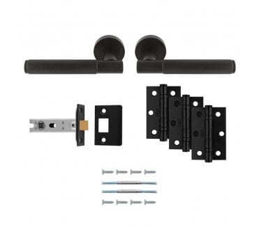 Carlisle Brass UDP010MB Lagos Latch Pack - Matt Black