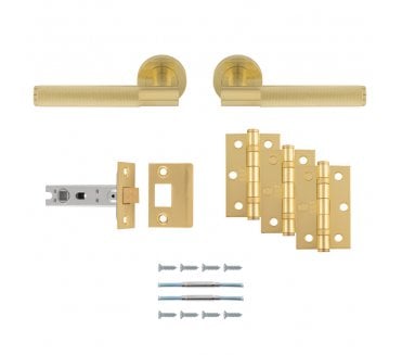 Carlisle Brass UDP010SB Lagos Latch Pack - Satin Brass