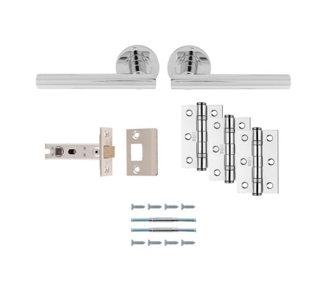 Carlisle Brass UDP011CP Faro Latch Pack - Polished Chrome