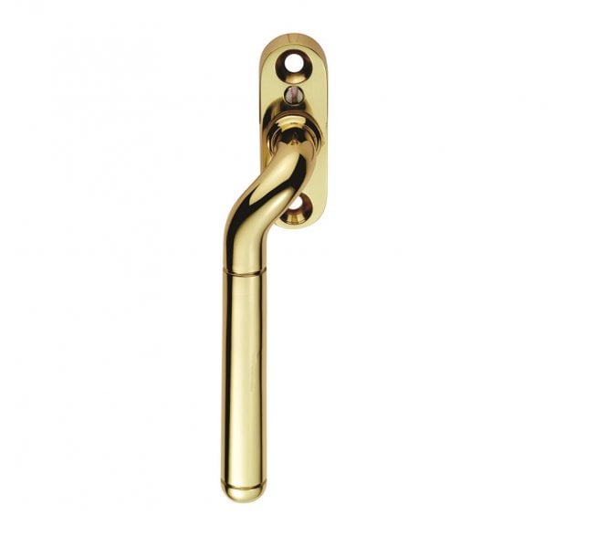 Carlisle Brass V1008 Locking Espag Window Fastener - Polished Brass