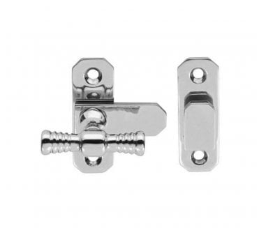 Carlisle Brass WF13 T-Handle Sash Fastener - Polished Chrome