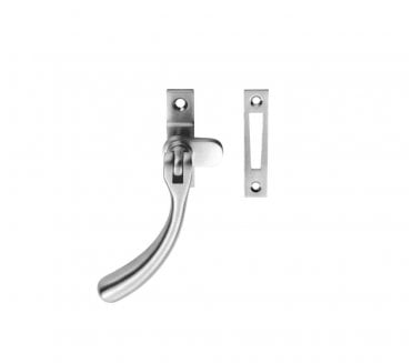 Carlisle Brass WF16 Bulb End Casement Fastener (non-weatherstripped windows) - Polished Chrome