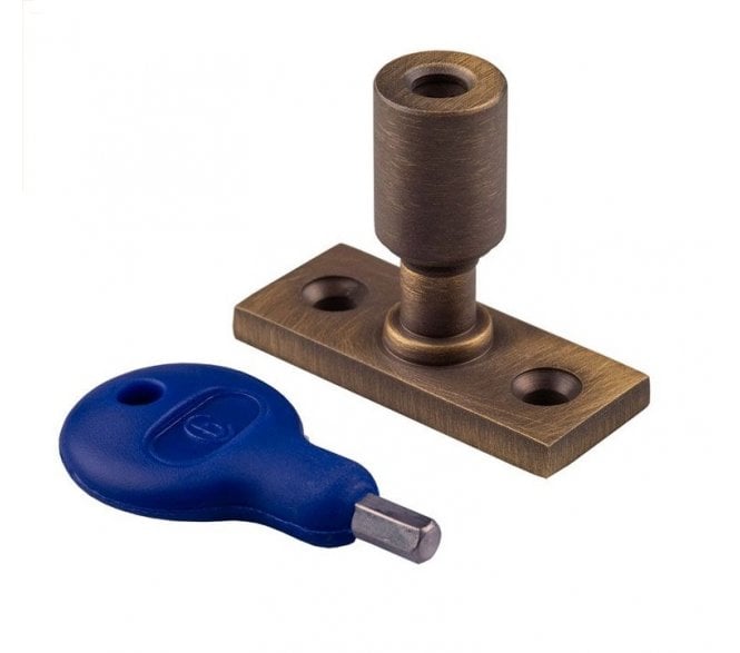 Carlisle Brass WF17 Locking Casement Stay Pin - Florentine Bronze
