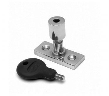Carlisle Brass WF17 Locking Casement Stay Pin - Polished Chrome