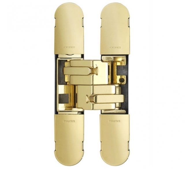 Eurospec CEAM 1230 3D Concealed Hinge - 130mm - Satin Brass