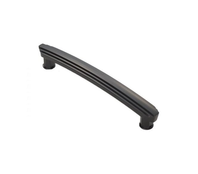 Cebi Art Deco Cabinet Pull Handle 160mm - Matt Black