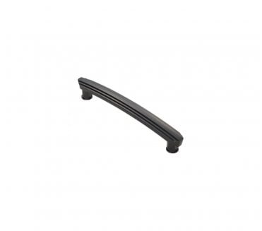Cebi Art Deco Cabinet Pull Handle 160mm - Matt Black