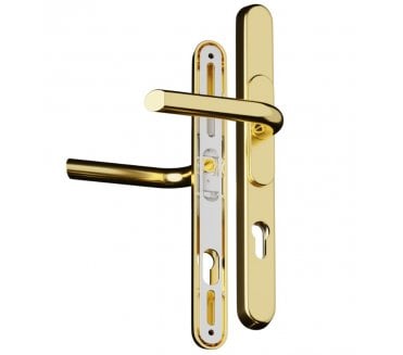 Chameleon Pro XL Adjustable Multipoint Lock Handles - Polished Gold