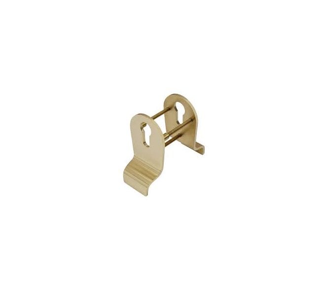 Coastal BLU CP30 Euro Cylinder Pull Back to Back 316 Stainless Steel  - PVD Satin Brass