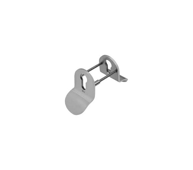 Coastal BLU CP50 Euro Cylinder Pull Back to Back 316 Stainless Steel  - Polished Stainless Steel